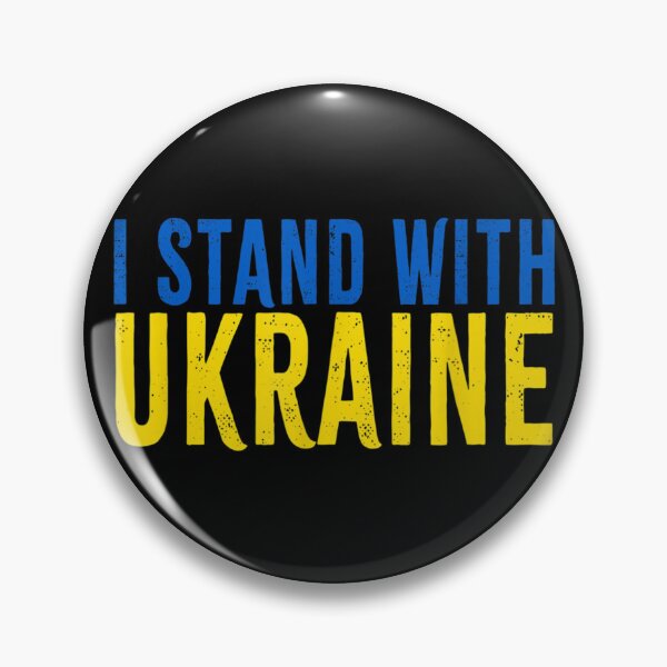 Item preview, I Stand With Ukraine Flag American Flag Support Ukraine designed and sold by LisaForHim.