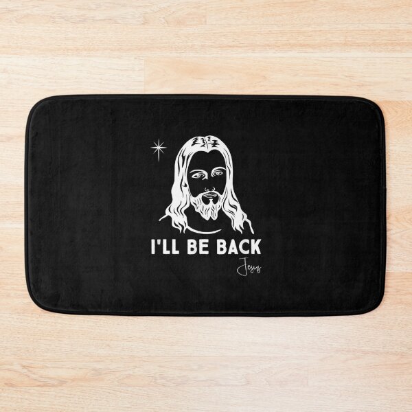 Item preview, I'll Be Back Jesus Christ Christian Faith Religious Bible  designed and sold by 77tara.
