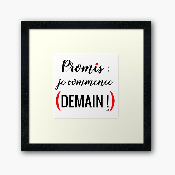 Des mots en partage (20) Impression encadrée
