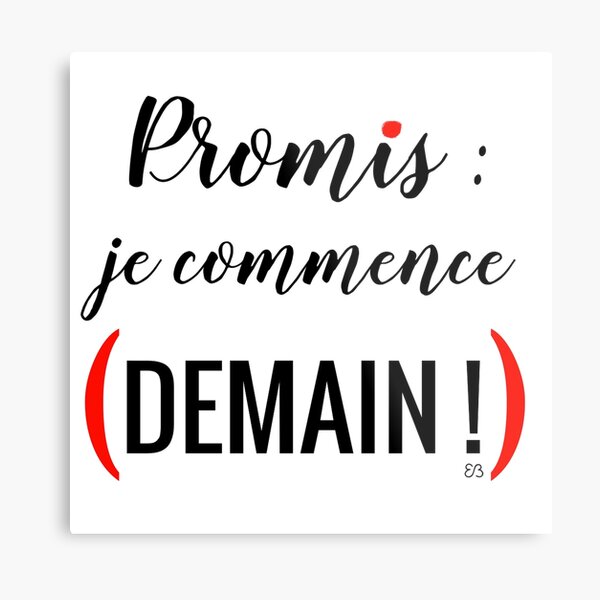 Des mots en partage (20) Impression métallique