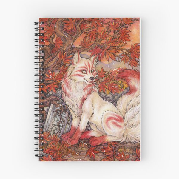 Item preview, Kitsune fox fox spirit inari japan mythology designed and sold by ZadzeneaArt.