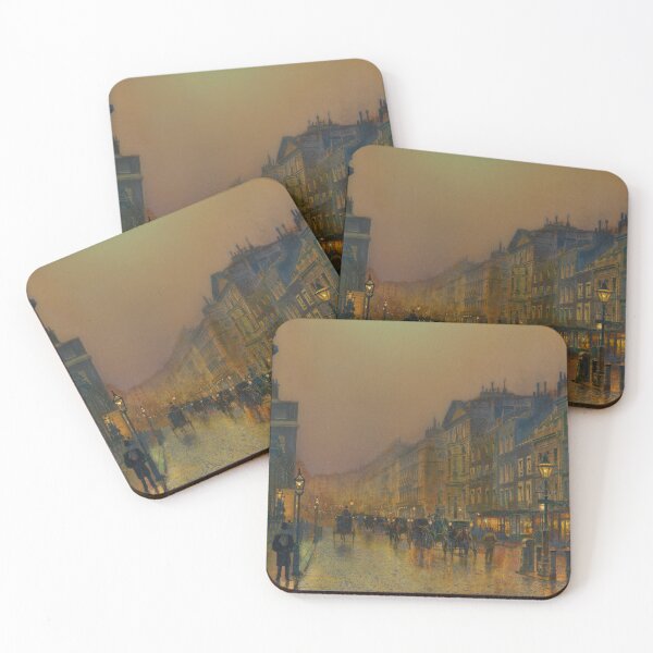 Item preview, London, St James Street - John Atkinson Grimshaw designed and sold by CartoClassics.