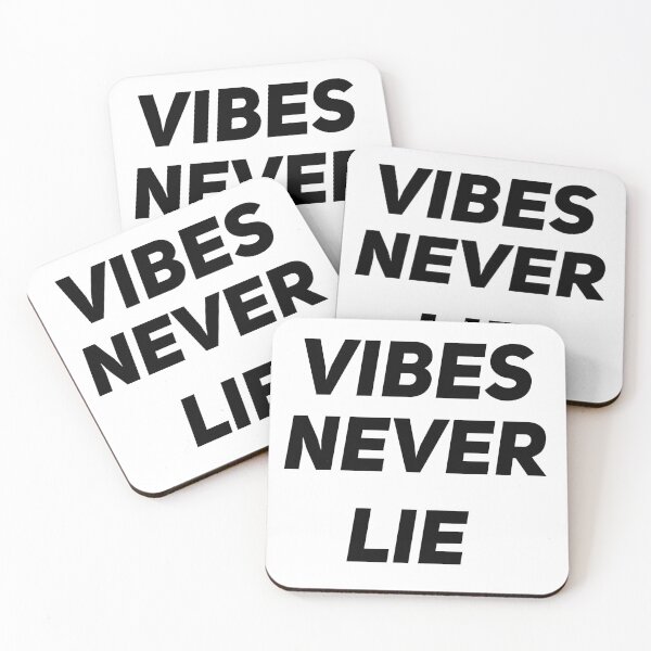 Item preview, vibes never lie t shirt, designed and sold by King-Stor.