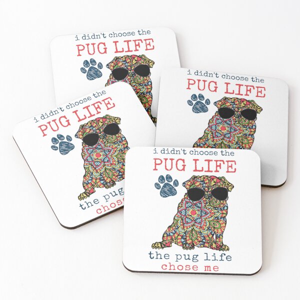 Item preview, I Didn't Choose The Pug Life designed and sold by momofdoggos.