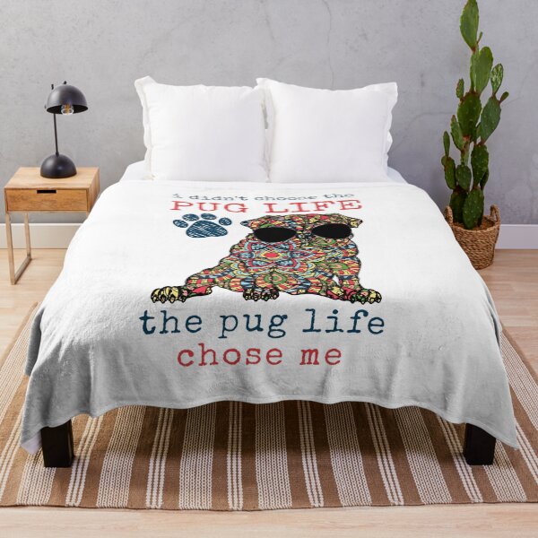 Item preview, I Didn't Choose The Pug Life designed and sold by momofdoggos.