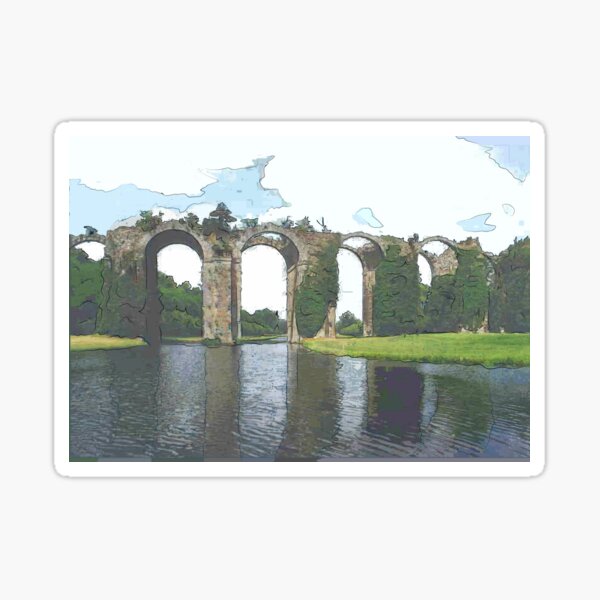 Acqueduc de Maintenon Sticker