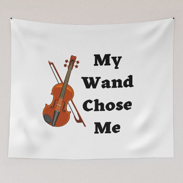 Item preview, My Wand Chose Me Violin Violinist Gift Orchestra designed and sold by badretop.