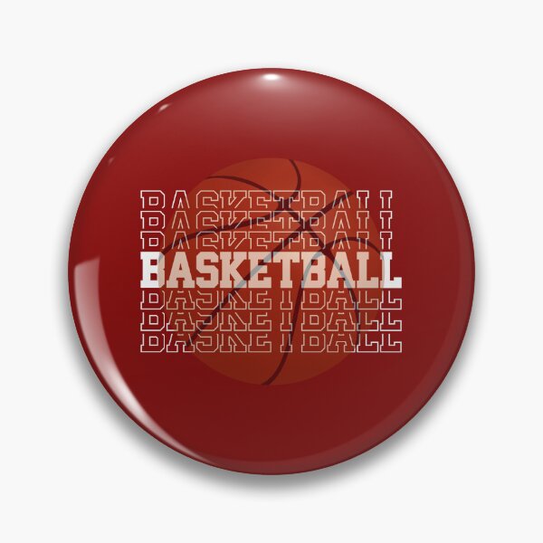 Item preview, Basketball on Repeat (white letters) designed and sold by Rell1970.