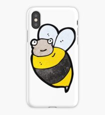 cartoon bee iPhone Case