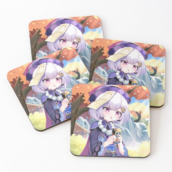 Item preview, Kawaii Qiqi Genshin Impact designed and sold by genshinwaifus.