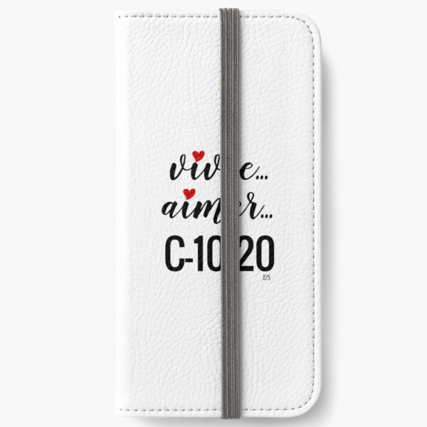 Des mots en partage (21) Étui portefeuille iPhone