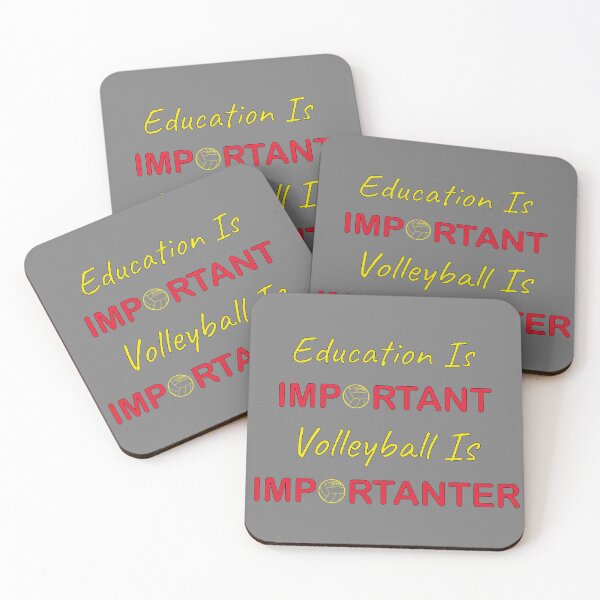 Item preview, Education Is Important Volleyball Is Importanter designed and sold by YSNbr.