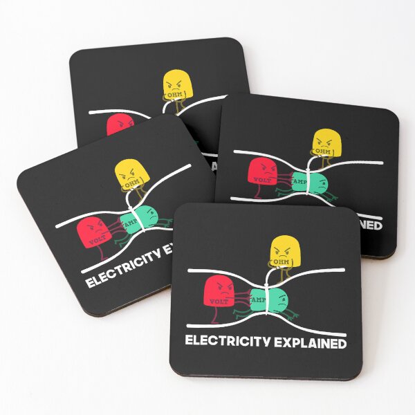 Item preview, Electricity Explained Funny Electrician designed and sold by SageTobias.