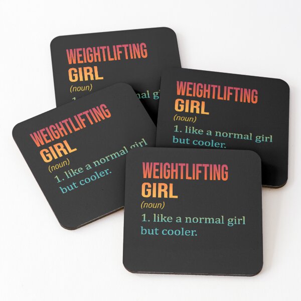 Item preview, WEIGHTLIFTING Girl Like A Normal Girl But Cooler - Funny WEIGHTLIFTING designed and sold by YukiShop.