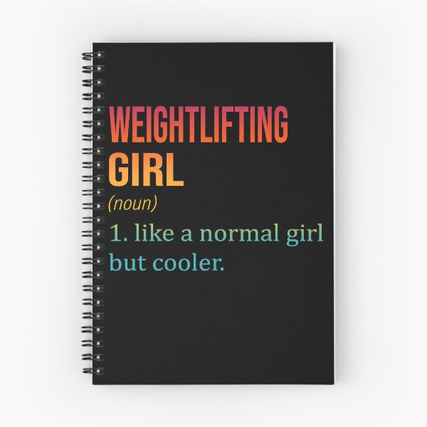Item preview, WEIGHTLIFTING Girl Like A Normal Girl But Cooler - Funny WEIGHTLIFTING designed and sold by YukiShop.