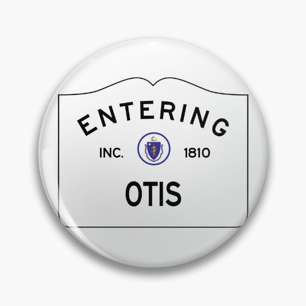 Item preview,  Entering Otis Massachusetts - Commonwealth of Massachusetts Road Sign  designed and sold by NewNomads.