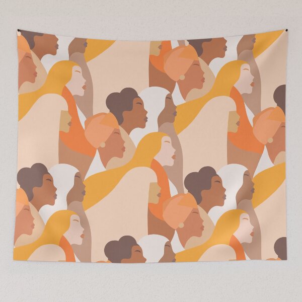 Item preview, Girl Power 'We are Limitless' Repeat Pattern to empower Women designed and sold by Dominiquevari.