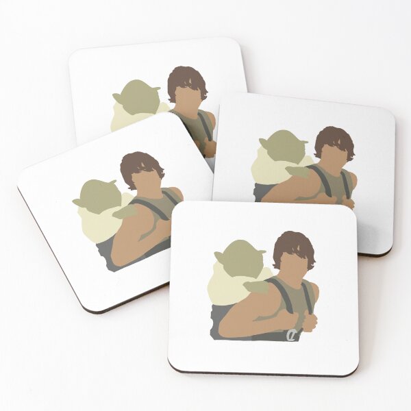 Item preview, Luke carrying yoda designed and sold by BasicArtChick.