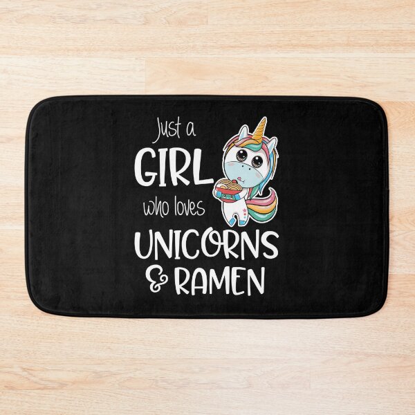 Item preview, Just A Girl Who Loves Unicorns And Ramen Unicorn Lovers designed and sold by madisonbau.