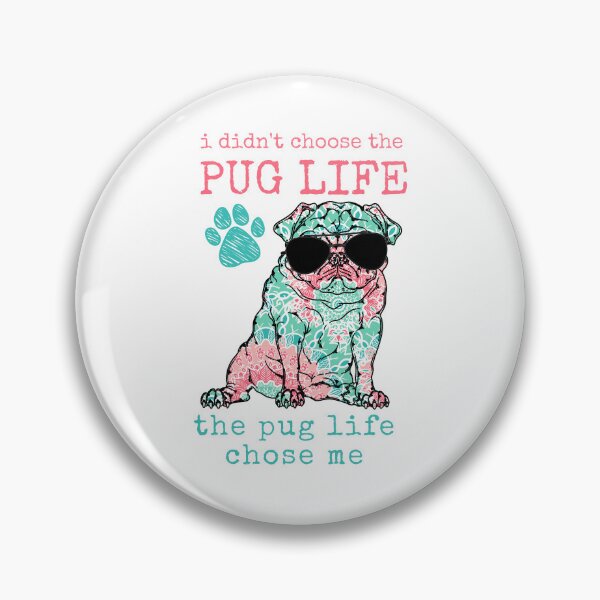 Artikelvorschau, Ich habe mich nicht für das Pug-Leben entschieden entworfen und verkauft von momofdoggos.