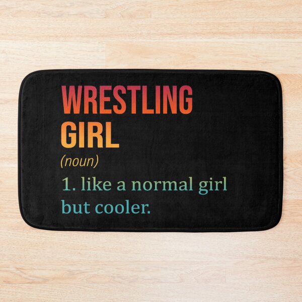 Item preview, WRESTLING Girl Like A Normal Girl But Cooler - Funny WRESTLING designed and sold by YukiShop.
