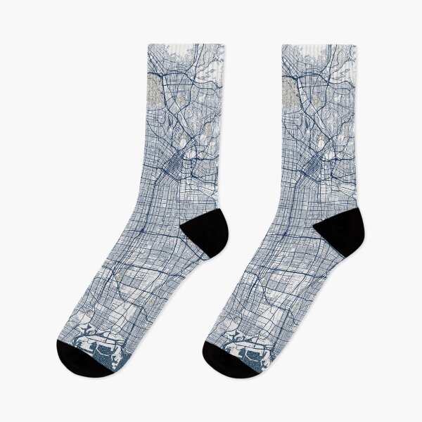Item preview, Los Angeles City Map of California, USA - Coastal designed and sold by deMAP.