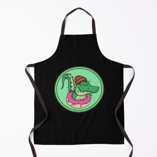 Item preview, Donut,Crocodile loves donut,funny crocodile,what are you looking,donutslovers, designed and sold by Gazo freeze ★★★★★.