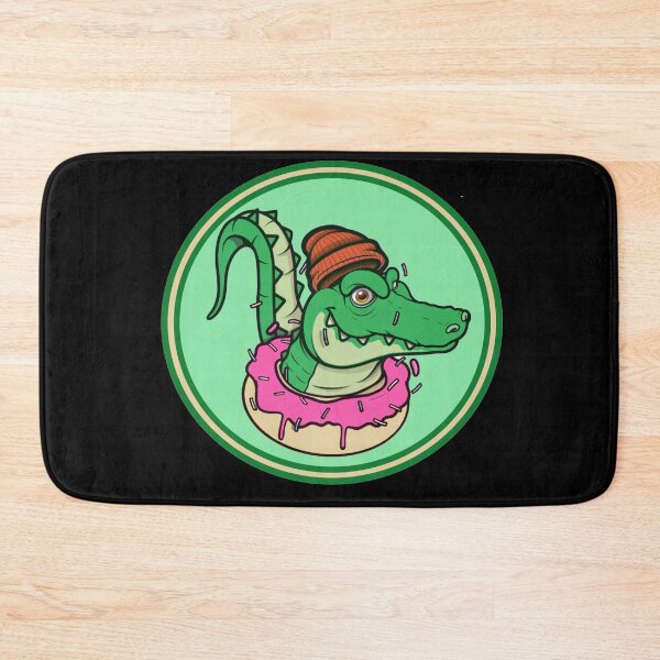 Item preview, Donut,Crocodile loves donut,funny crocodile,what are you looking,donutslovers, designed and sold by Gazo freeze  ★★★★★.
