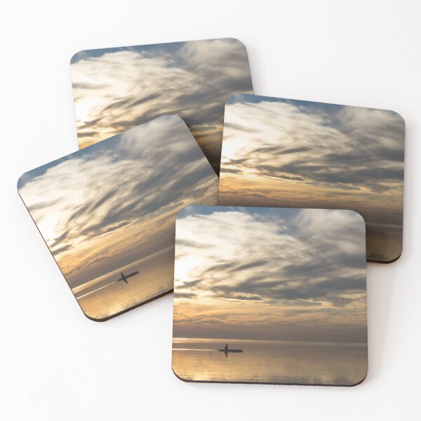 Item preview, Watercolor Paddle - Kayaking Through a Glorious Silken Morning designed and sold by Georgia Mizuleva.