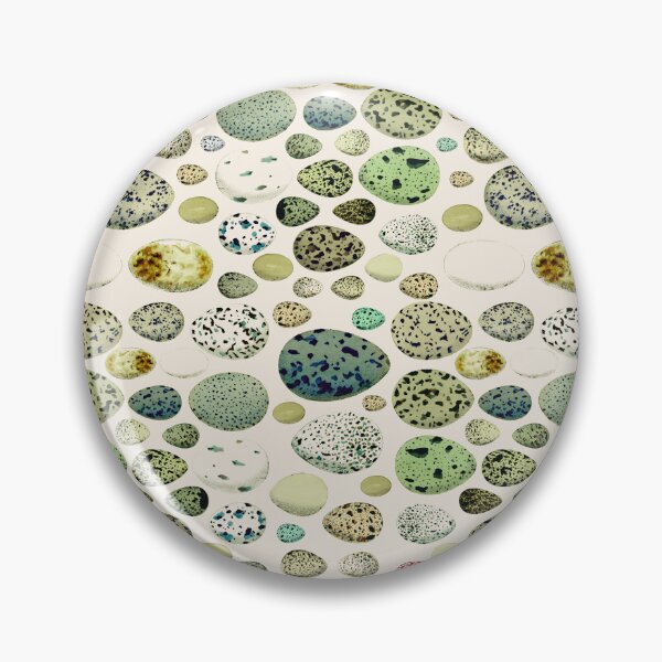 Item preview, Selection Of Vintage Green Bird Eggs Illustration Design designed and sold by TrulyEpoque.