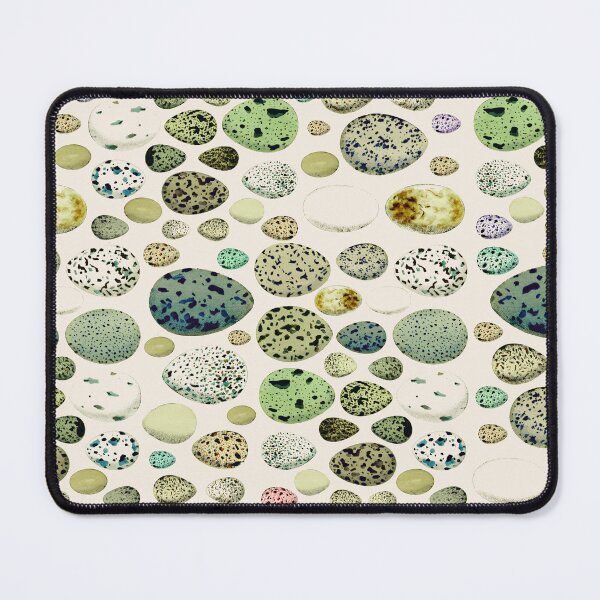 Item preview, Selection Of Vintage Green Bird Eggs Illustration Design designed and sold by TrulyEpoque.