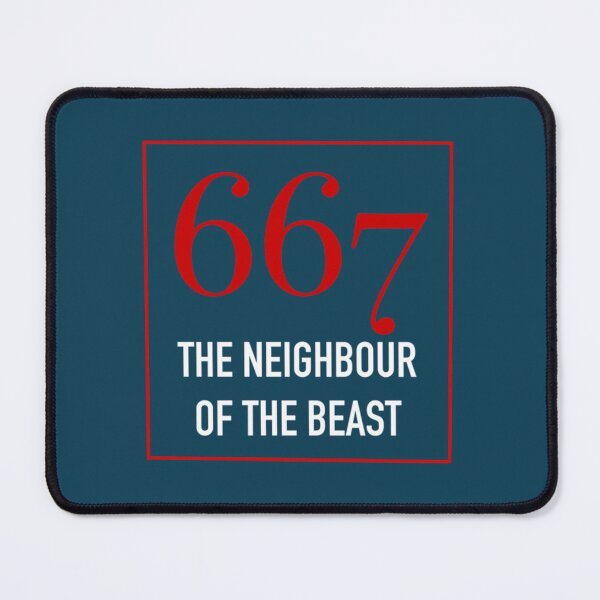 Item preview, 667 The Neighbour of the Beast   designed and sold by TeeHeeHeeSh.
