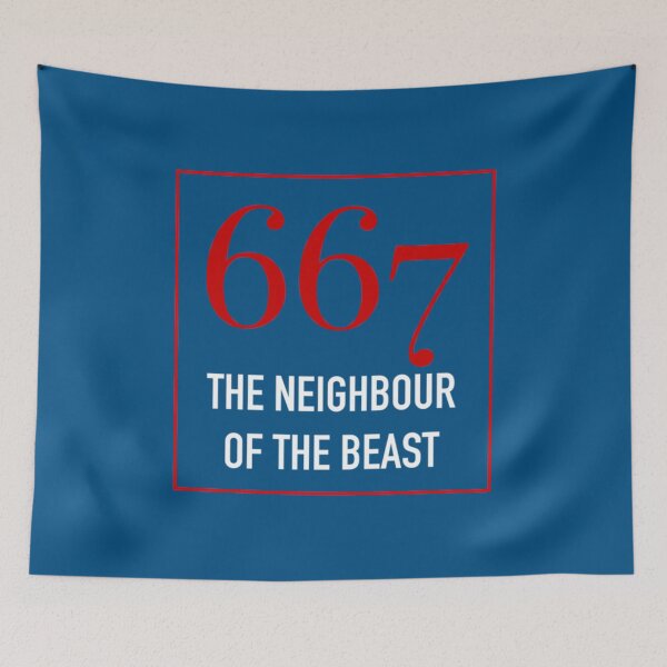 Item preview, 667 The Neighbour of the Beast   designed and sold by TeeHeeHeeSh.