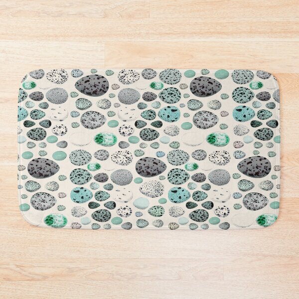 Item preview, Selection Of Vintage Turquoise Bird Eggs Illustration Design designed and sold by TrulyEpoque.