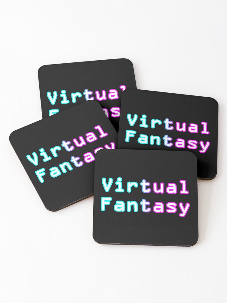 Thumbnail 1 of 5, Coasters (Set of 4), Virtual Fantasy Colors designed and sold by RiciPaneto.
