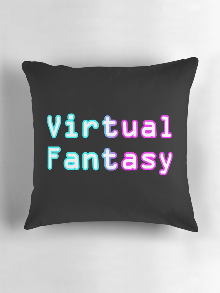 Thumbnail 3 of 4, Pillow, Virtual Fantasy Colors designed and sold by RiciPaneto.