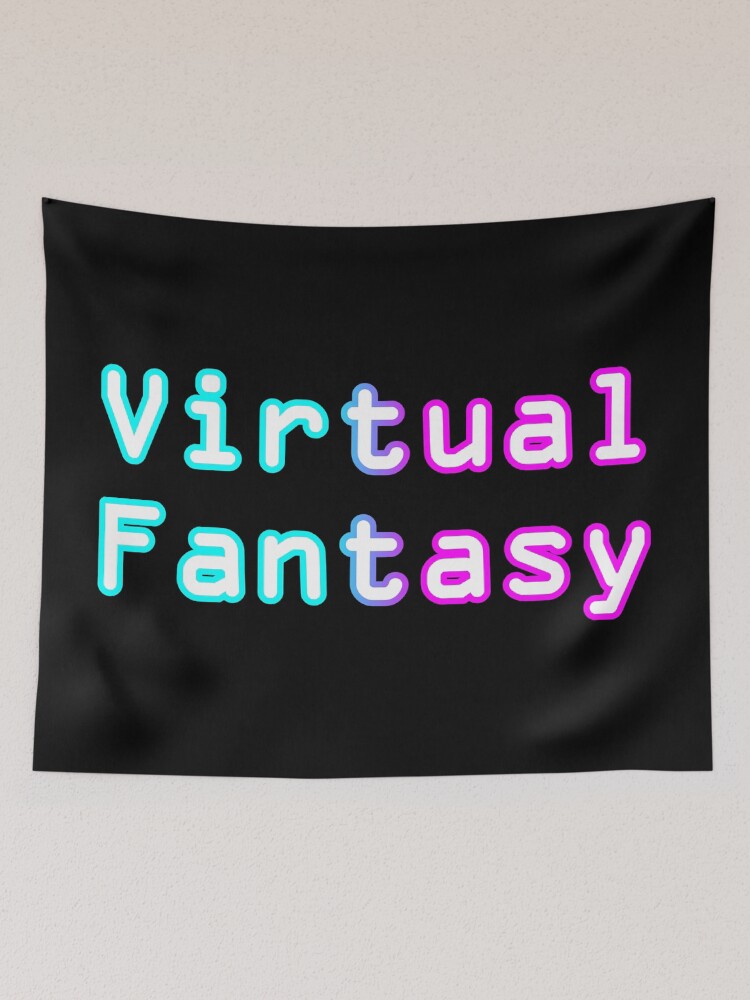 Thumbnail 2 of 3, Tapestry, Virtual Fantasy Colors designed and sold by RiciPaneto.