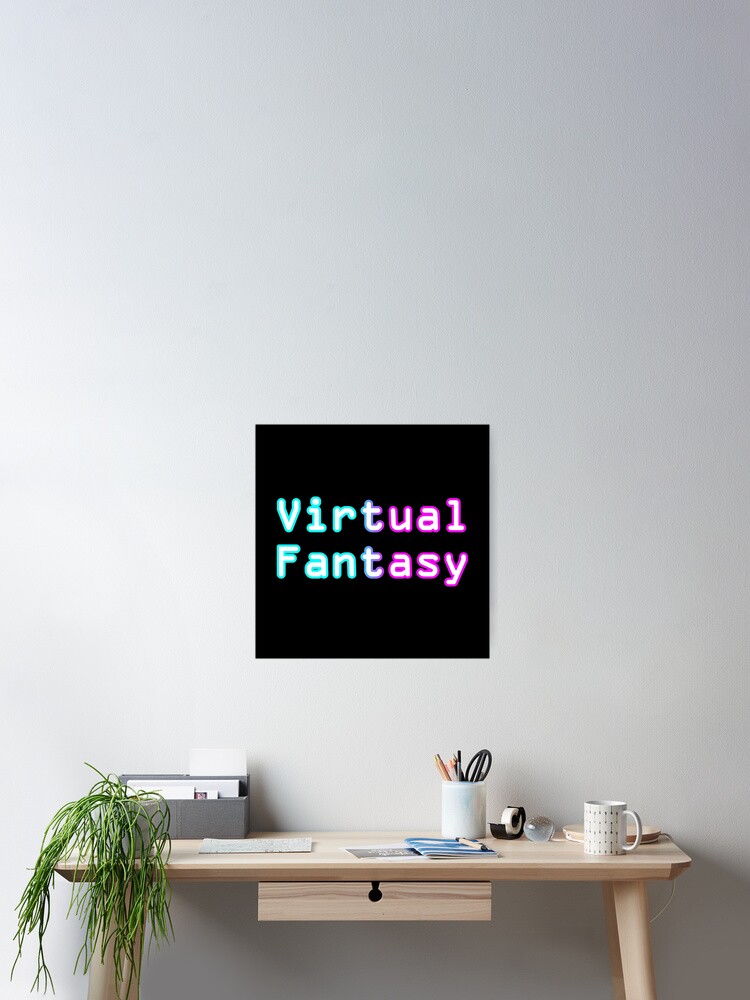 Thumbnail 2 of 3, Poster, Virtual Fantasy Colors designed and sold by RiciPaneto.