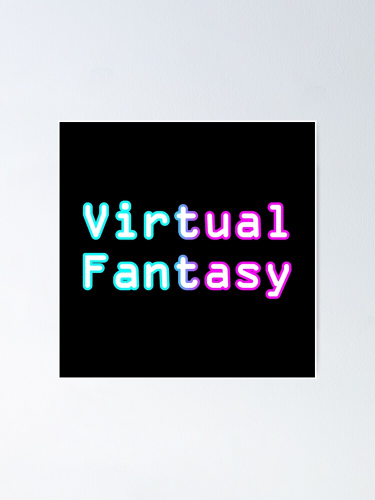 Thumbnail 1 of 3, Poster, Virtual Fantasy Colors designed and sold by RiciPaneto.