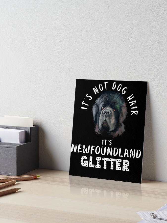 It's Not Dog Hair It's Newfoundland Glitter T-Shirt It's Not Dog Hair It's Newfoundland Glitter T-Shirt