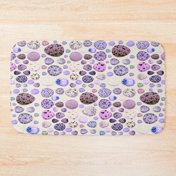 Item preview, Selection Of Vintage Lilac Purple Bird Eggs Illustration Design designed and sold by TrulyEpoque.