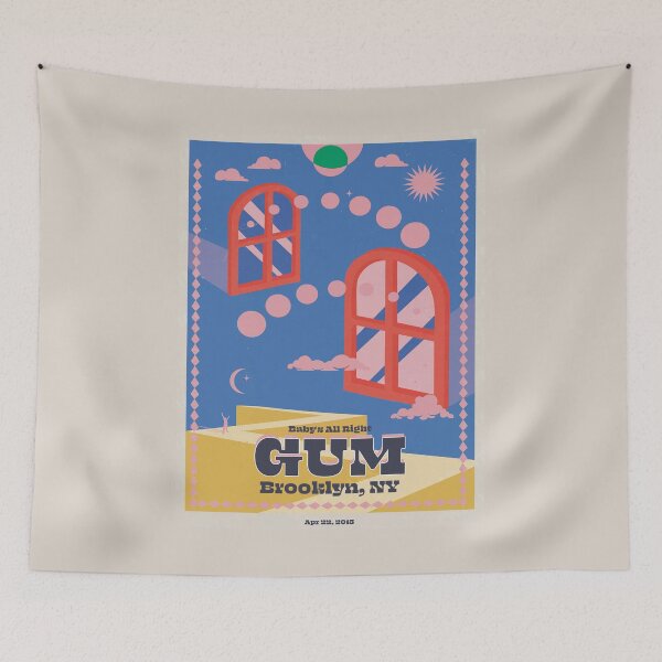 Item preview, Baby's all right Gum at Brooklyn gig designed and sold by tia999.