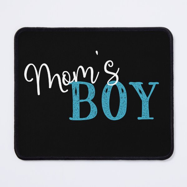 Item preview, moms boy, mama's boy partner shirt with boy mom designed and sold by PicturePatty.