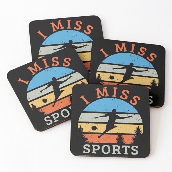 Item preview, I Miss Sports No Sports Bring Back Sports, Baseball, Basketball, Quarantine, Social Distancing designed and sold by gretaboone.