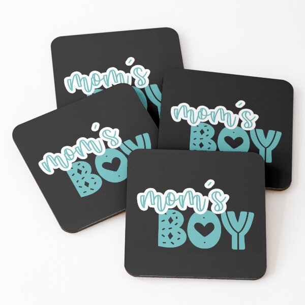Item preview, moms boy, mama's boy partner shirt with boy mom designed and sold by PicturePatty.
