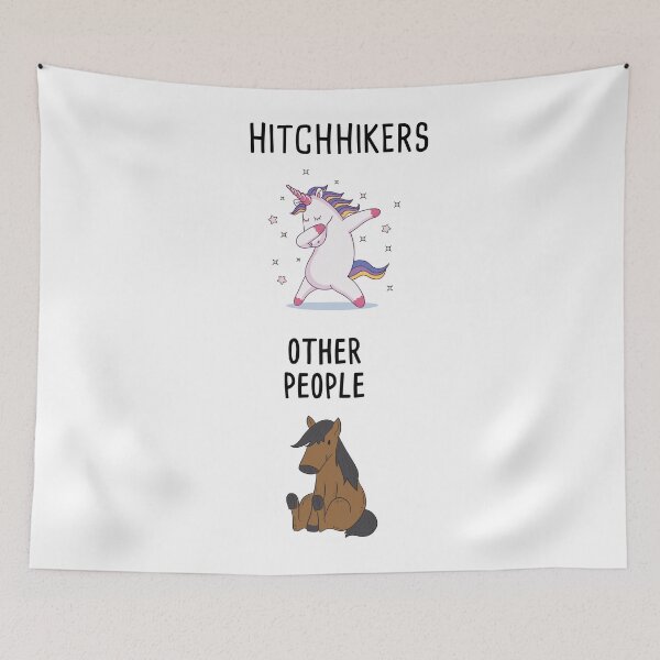 Item preview, Hitchhikers vs. Other People designed and sold by orlumbuspirate.