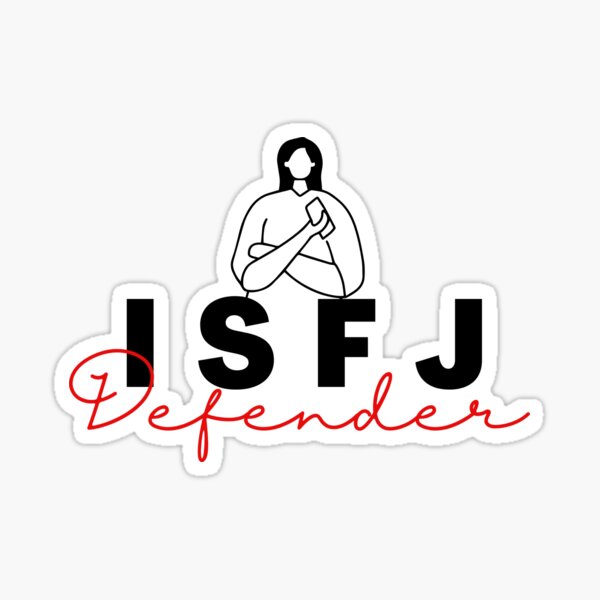 ISFJ Boy/girl B/W 4x6 Thermal Sticker Kawaii 