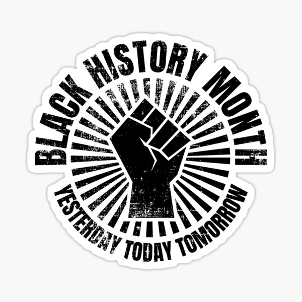 Item preview, Black History Month Yesterday Today Tomorrow 24/7/365 Black Pride African American Civil Rights designed and sold by BodMobTees.