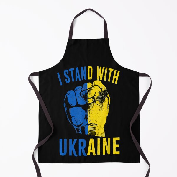 Item preview, I Stand With Ukraine Flag Power Support Ukraine designed and sold by LisaForHim.