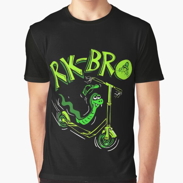 RK Bro Shield rk bro wwe rk bro logo rk bro vs alpha academy rk bronament tournoi figurine T-shirt graphique